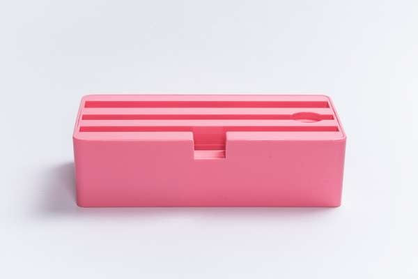 ALLDOCK D-DOCK Ladestation 4 Geräte pink ohne Netzteil