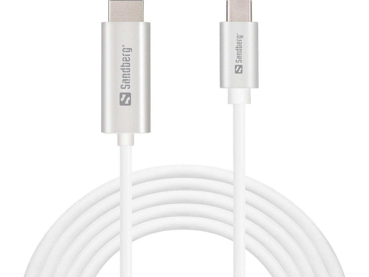 SANDBERG USB C auf HDMI Kabel 2M