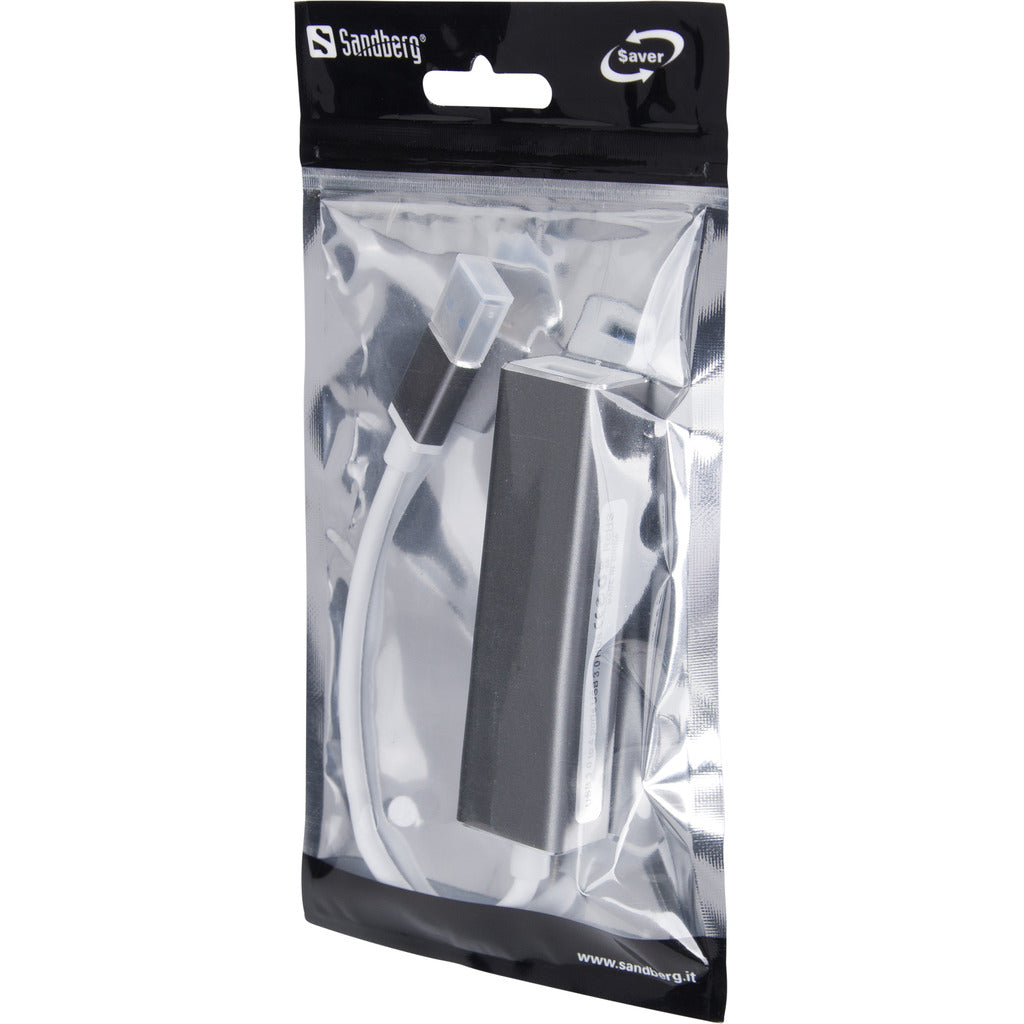 SANDBERG USB 3.0 Hub 4 ports SAVER