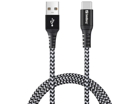 SANDBERG Survivor USB-C- USB-A-Kabel 1M