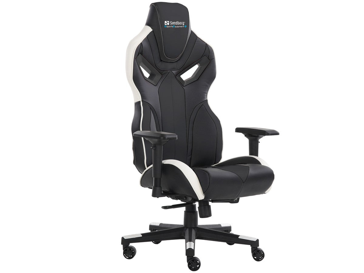 SANDBERG Voodoo Gaming Stuhl Schwarz-Weiss