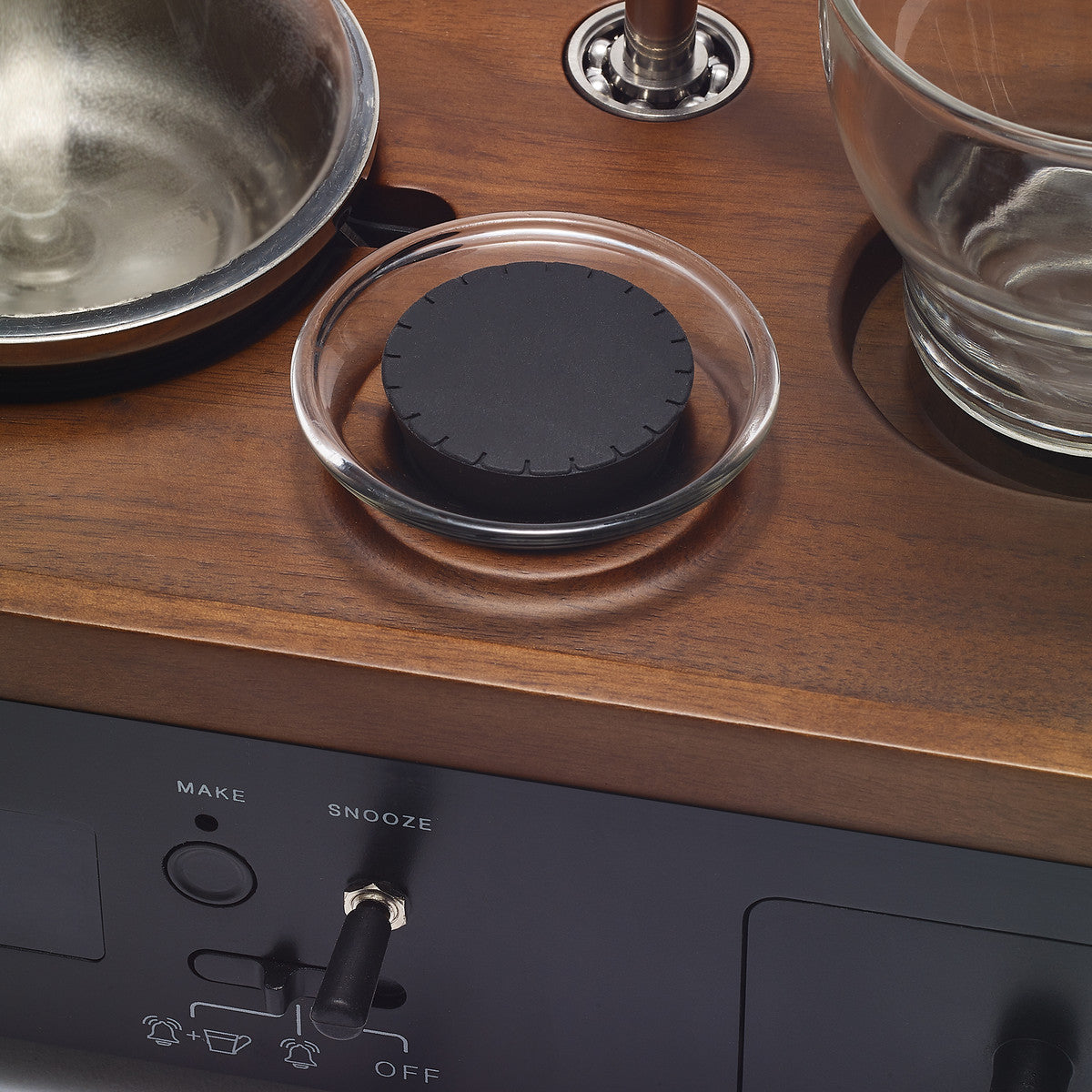 BARISIEUR Design Kaffeemaschine Tee Timer schwarz