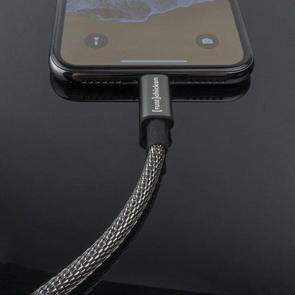 FUSECHICKEN Shield iPhone Ladekabel rostfreier Stahl