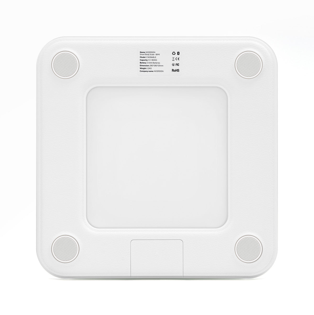 NOERDEN BIMI Smart Personen Waage weiss