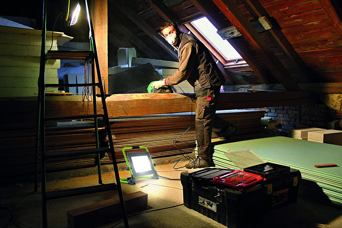 Luceco Arbeitsleuchte Baustrahler 14000 Lumen