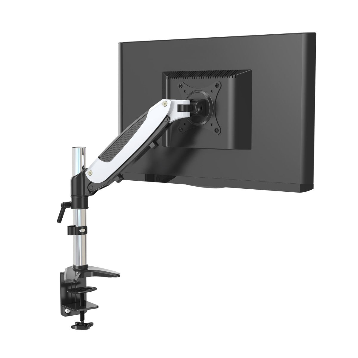 ERGOLEBEN GS120TK 1 Monitor Tischhalterung | 15-32 Zoll | Gasdruckfeder | höhenverstellbar | drehbar schwenkbar neigbar |VESA 75/100 | bis 8kg Monitor
