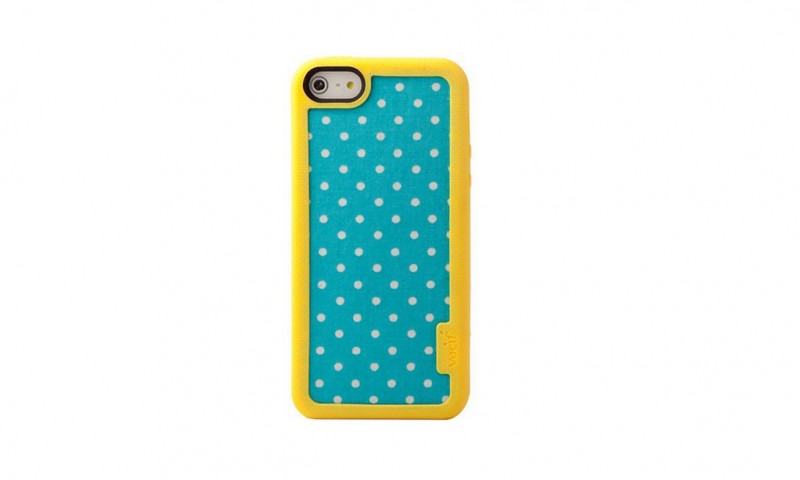 VACII iPhone5/5S Premium Hülle mit Echtstoff Rückseite - Classic