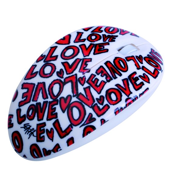 BODINO kabellose RF-Mouse LOVE