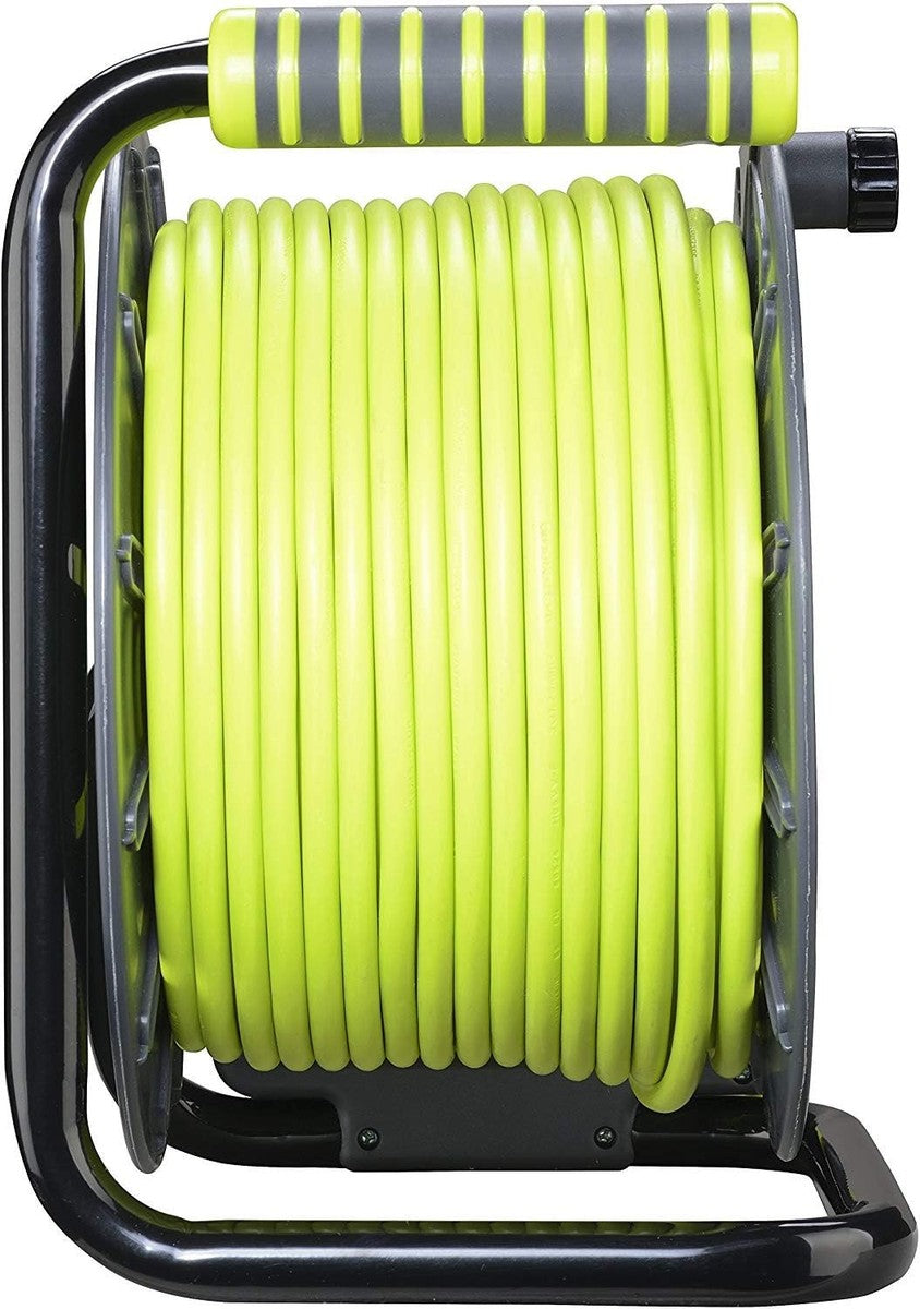 MASTERPLUG Pro-XT Kabeltrommel 25m Outdoor 3 Steckdosen mit wasserdichter Abdeckung