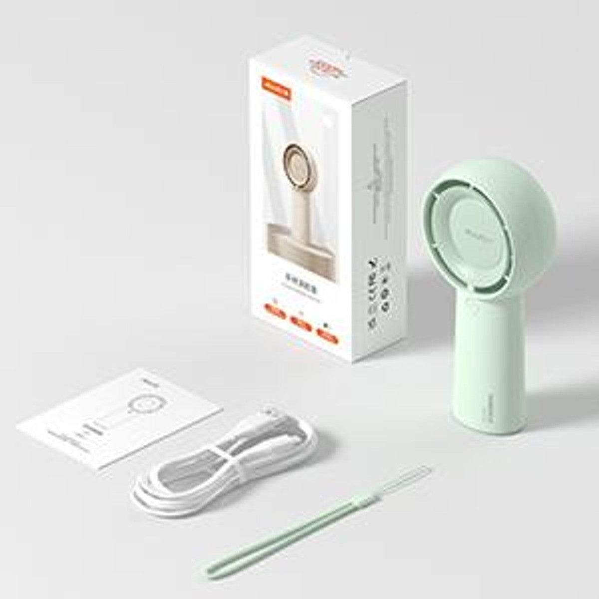 JISULIFE FA43 Turbo Handventilator 4000mAh Weiss