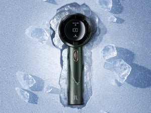 JISULIFE Pro1S Turbo Mini Ventilator Grau