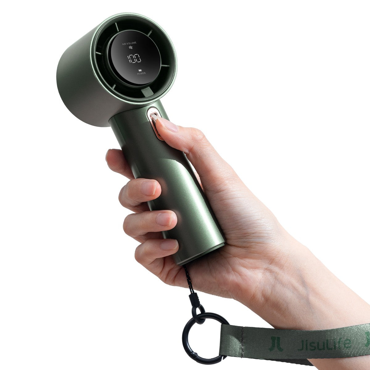 JISULIFE Pro1S Turbo Mini Ventilator Grau