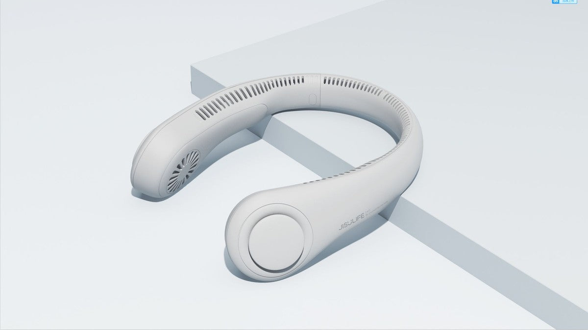 JISULIFE FA14 Mobiler Nacken-Ventilator Grau