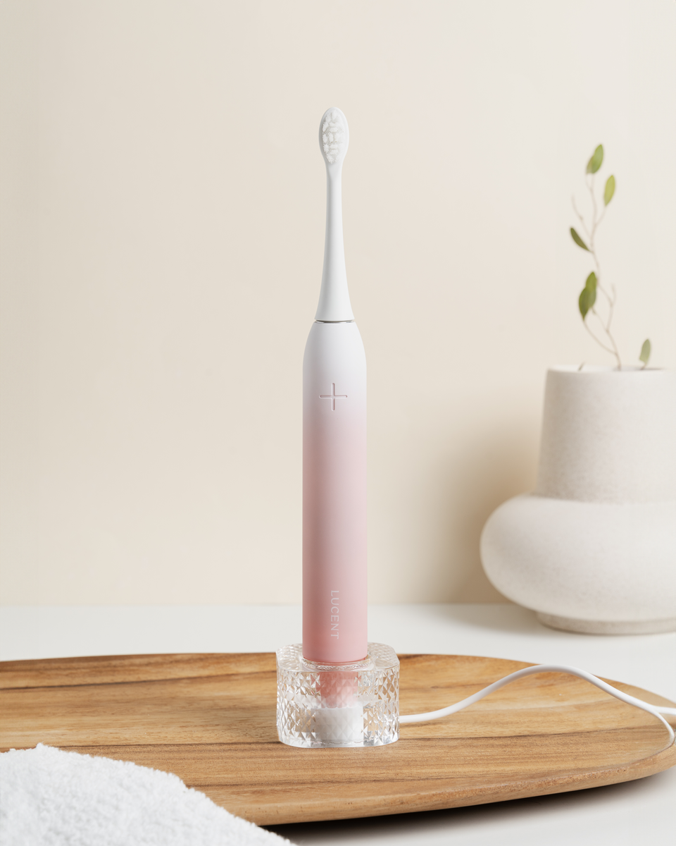 LUCENT Prism Elektrische Schall Zahnbürste pink