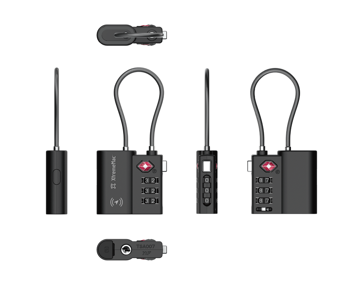 XTREMEMAC X-Lock Pro TSA Reise-Schloss mit Find My