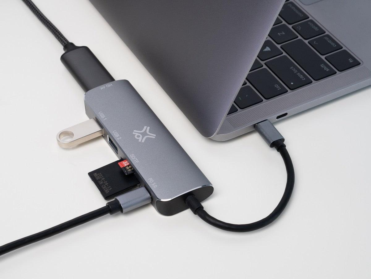 XTREMEMAC USB-C Dockingstation mit 6 Anschlüssen