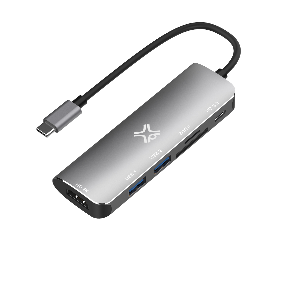 XTREMEMAC USB-C Dockingstation mit 6 Anschlüssen