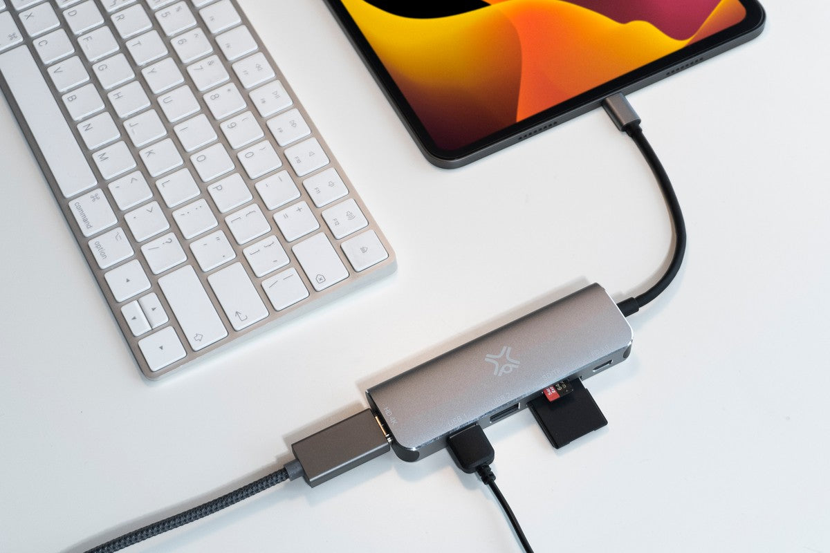 XTREMEMAC USB-C Dockingstation mit 6 Anschlüssen