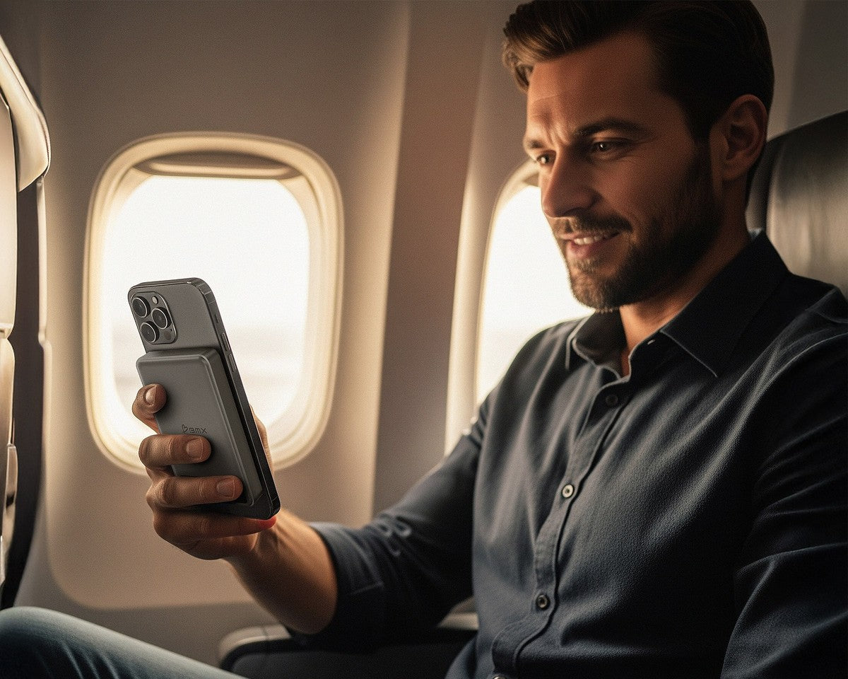 BMX SolidSafe 5K Solid-State Magnet Powerbank Schw