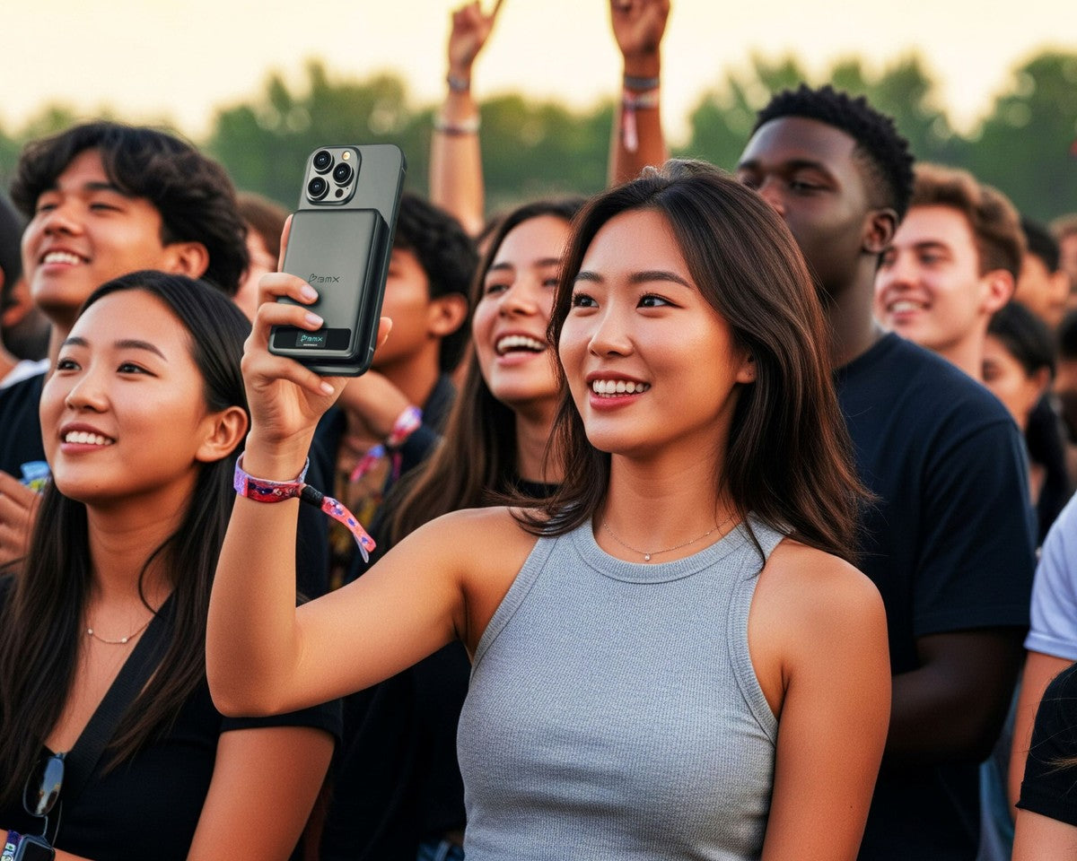 BMX SolidSafe 5K Solid-State Magnet Powerbank Blau