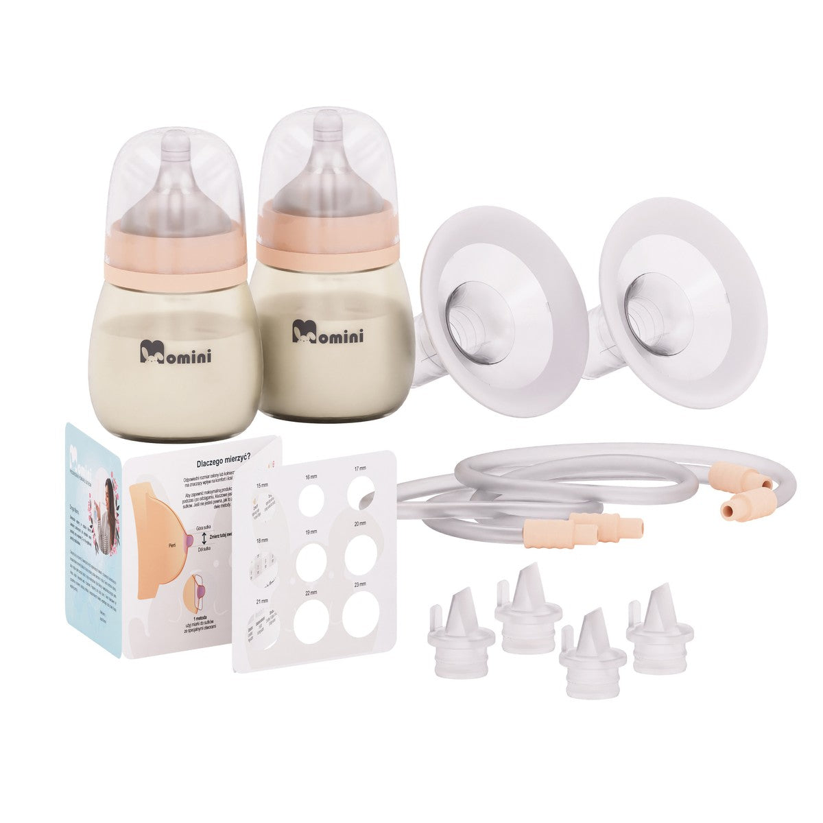 MOMINI MilkySilky Doppel-Milchpumpe 9 Stufen