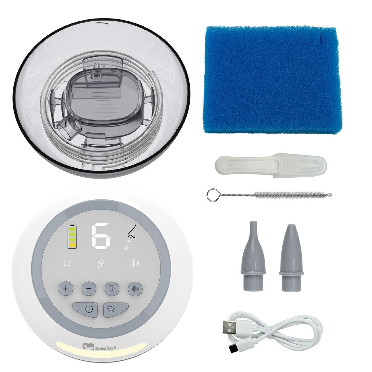 MOMINI NoseNest Automatischer Nasensauger