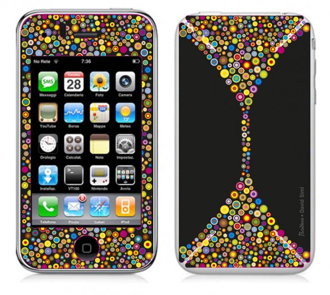 BODINO SuperSkin iPhone 3G/3GS BUBBLE PARADISE