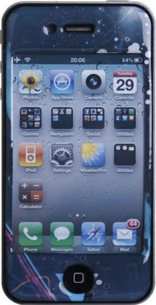 BODINO SuperSkin iPhone 4 FLOWERTRIANGLE
