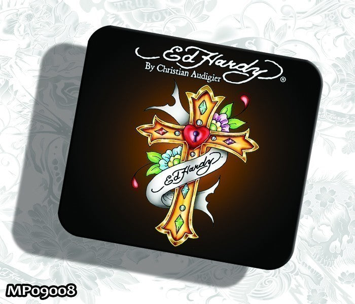 Ed Hardy Mousepad Cross MP09008 sand