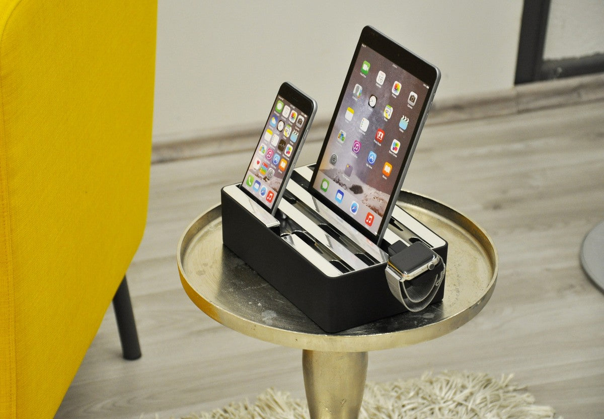 ALLDOCK Medium Black / Chrome