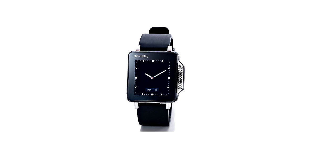 Handyuhr mit Mediaplayer Simvalley PW-315