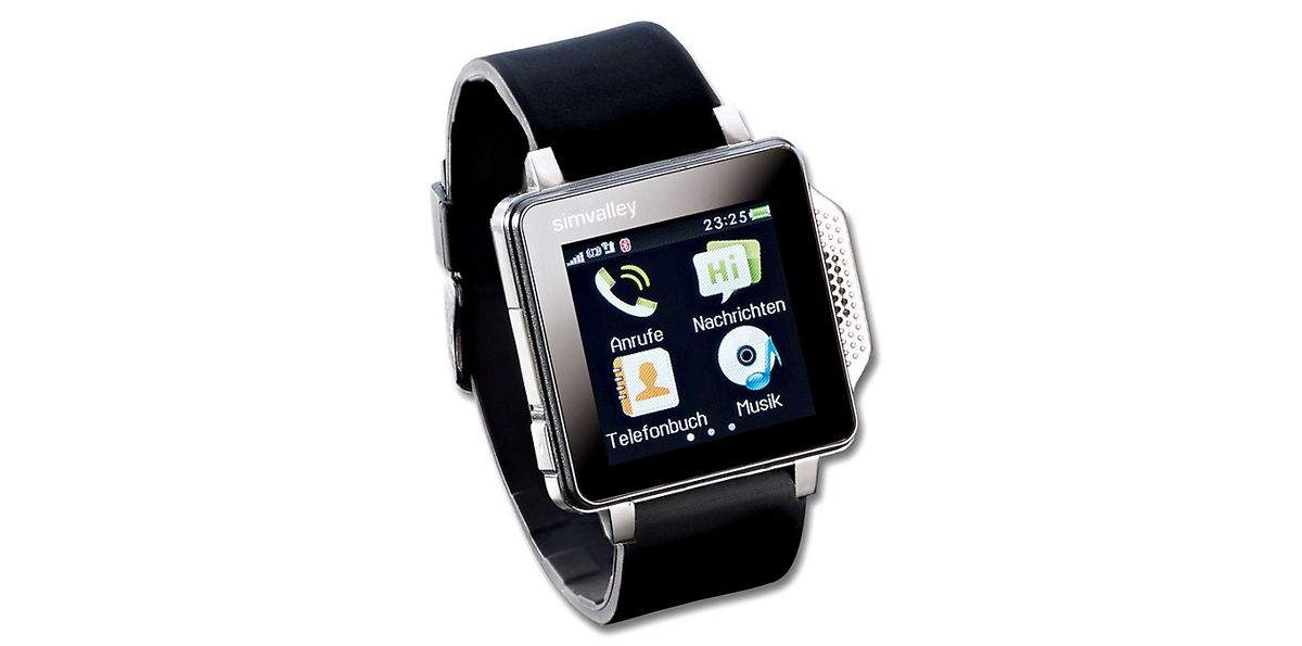Handyuhr mit Mediaplayer Simvalley PW-315 – - Main Image