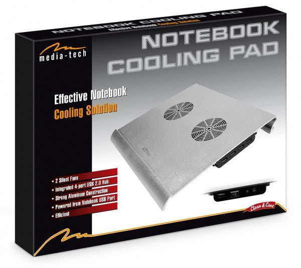 MEDIA-TECH Notebook Kühler NOTECOOLER PRO MT2651