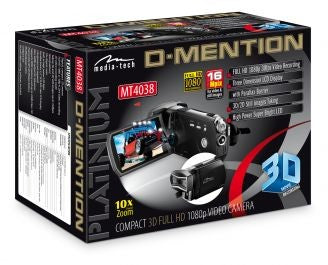 Media-Tech 3D Full HD Camcorder MT4038