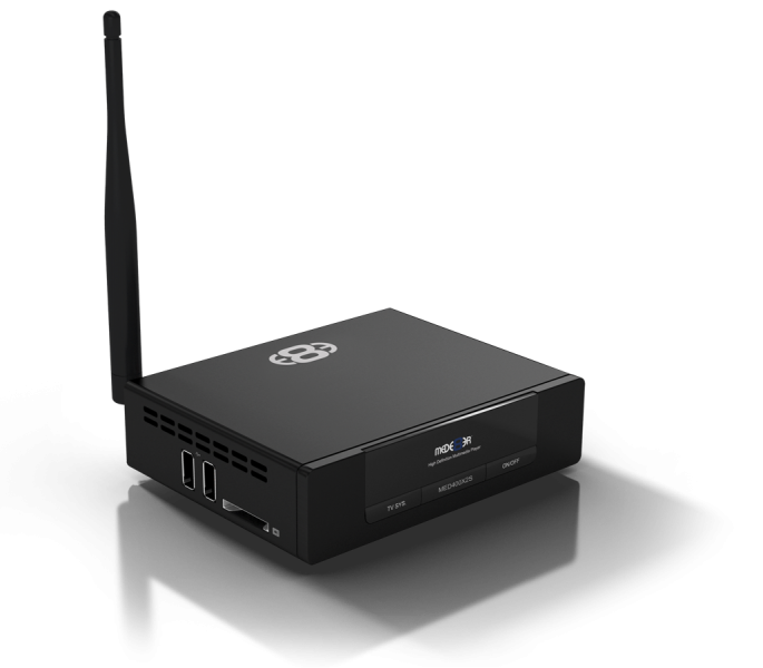 MEDE8ER Media Player WiFi MED400X2S/WP