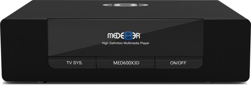 MEDE8ER Media Player MED600X3D