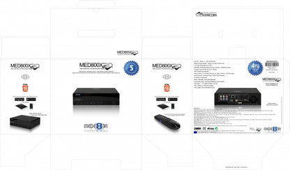 MEDE8ER Media Player MED800X3D