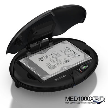 MEDE8ER Media Player MED1000X3D-BLK