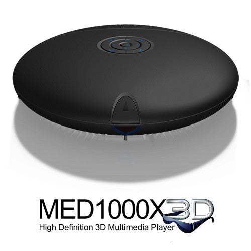 MEDE8ER Media Player MED1000X3D-BLK