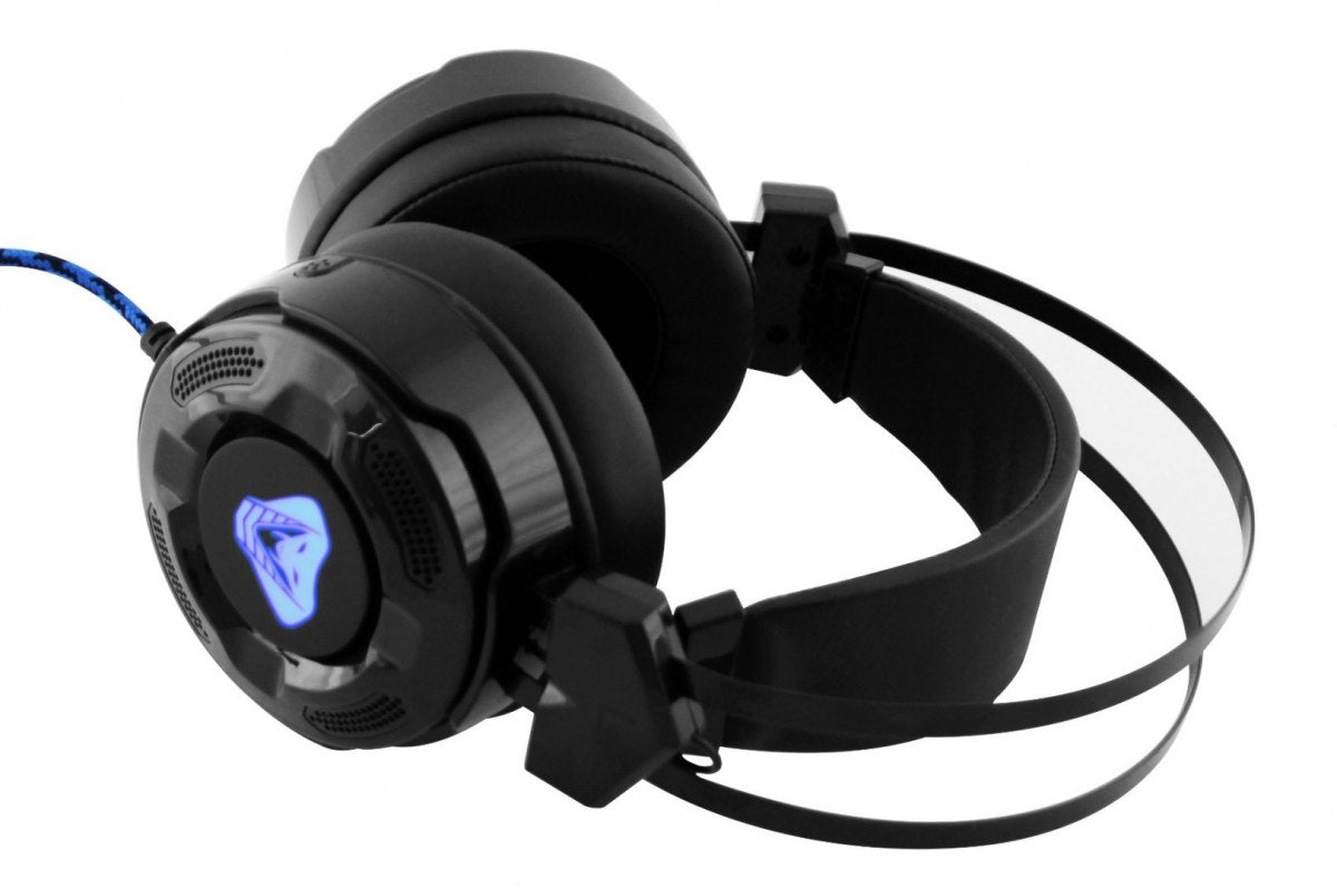 Media-Tech COBRA PRO EXTREME MT3584 Gaming Kopfhörer Headset Mikrofon Beleuchtung