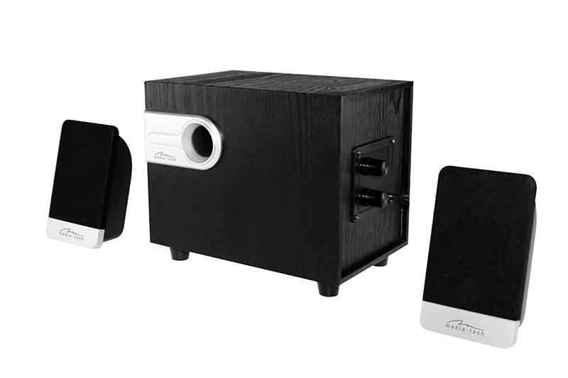 Media-Tech NOVELTY 2.1 - 3-Kanal-Lautsprecherset mit Subwoofer