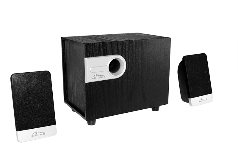 Media-Tech NOVELTY 2.1 - 3-Kanal-Lautsprecherset mit Subwoofer