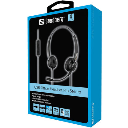 SANDBERG USB Büro Headset Pro Stereo