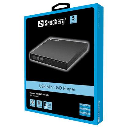 SANDBERG USB Mini DVD Brenner