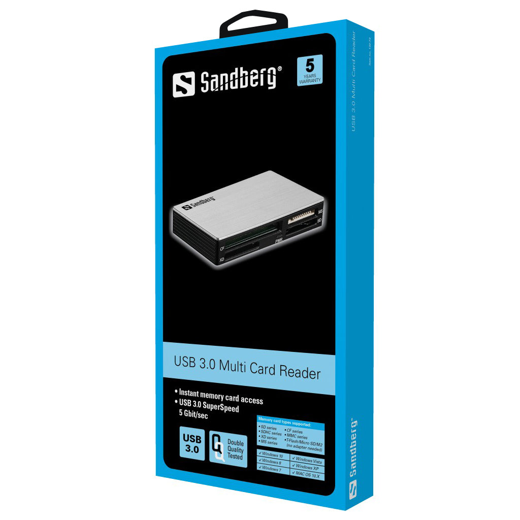 SANDBERG USB 3.0 Multikarten Lesegerät