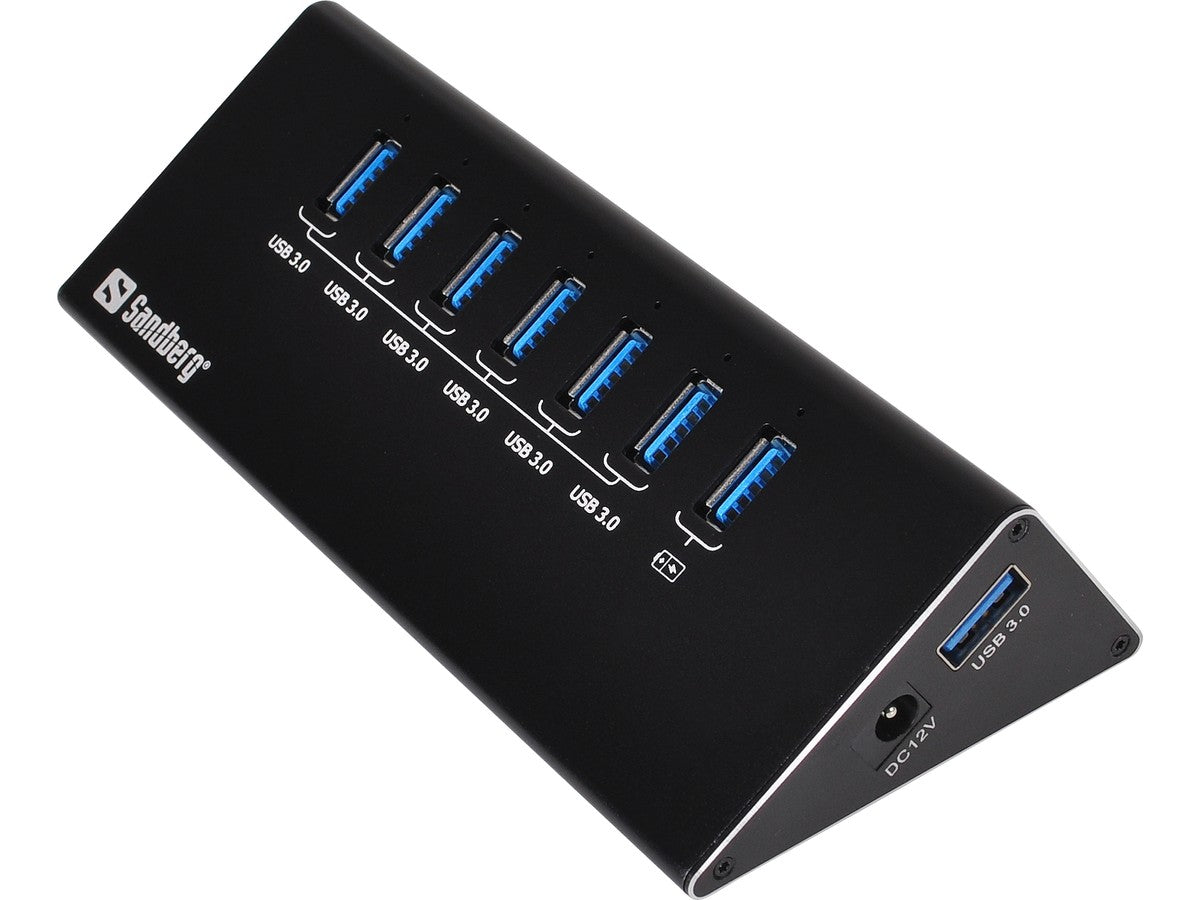 SANDBERG USB 3.0 Hub mit 6 1 Anschlüssen