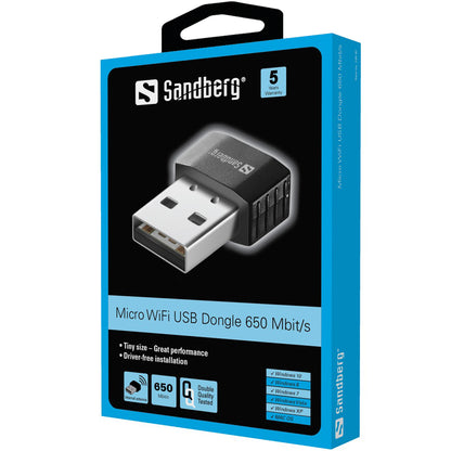 SANDBERG Micro Wifi Dongle 650 Mbit-s