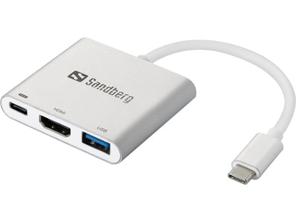 SANDBERG USB C Mini Dock HDMI USB