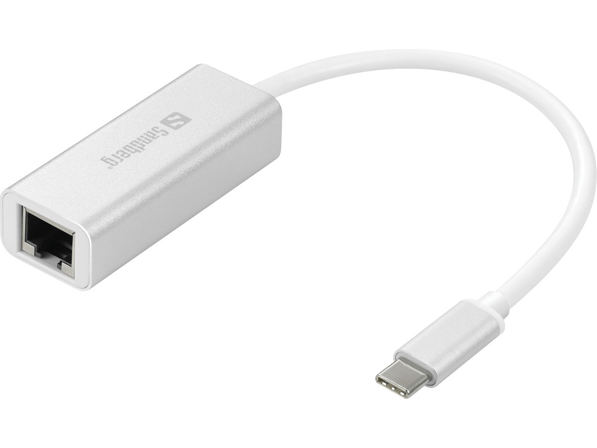 SANDBERG USB C Gigabit Netzwerkadapter