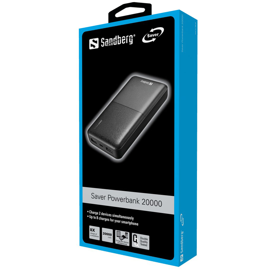 SANDBERG Saver Power Bank 20000